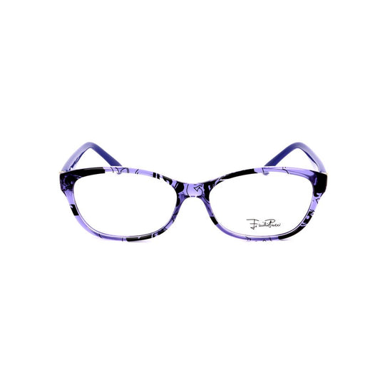 Emilio Pucci Blue Plastic Glasses (Frames)