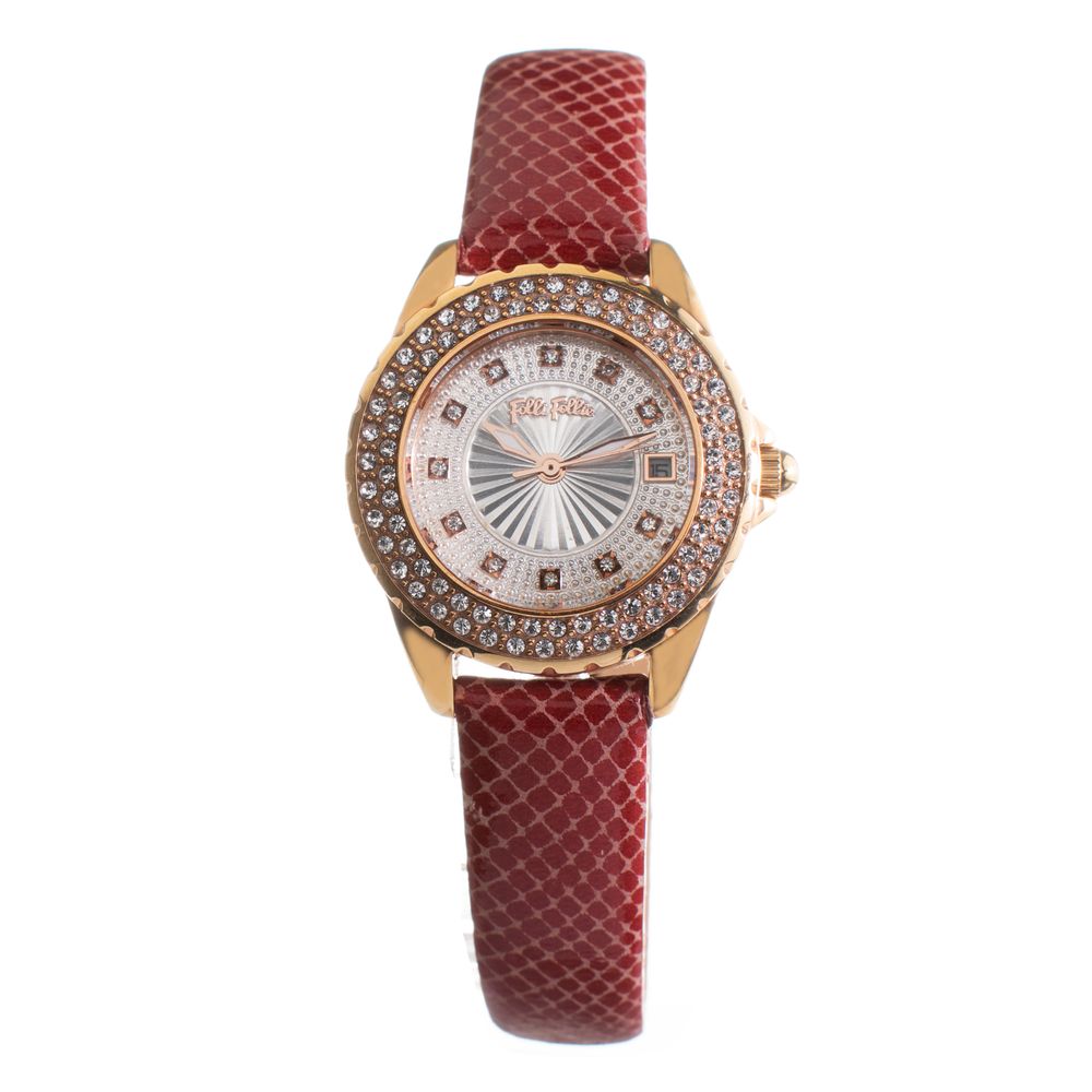 Folli Follie Multicolor Leather Dress Watch