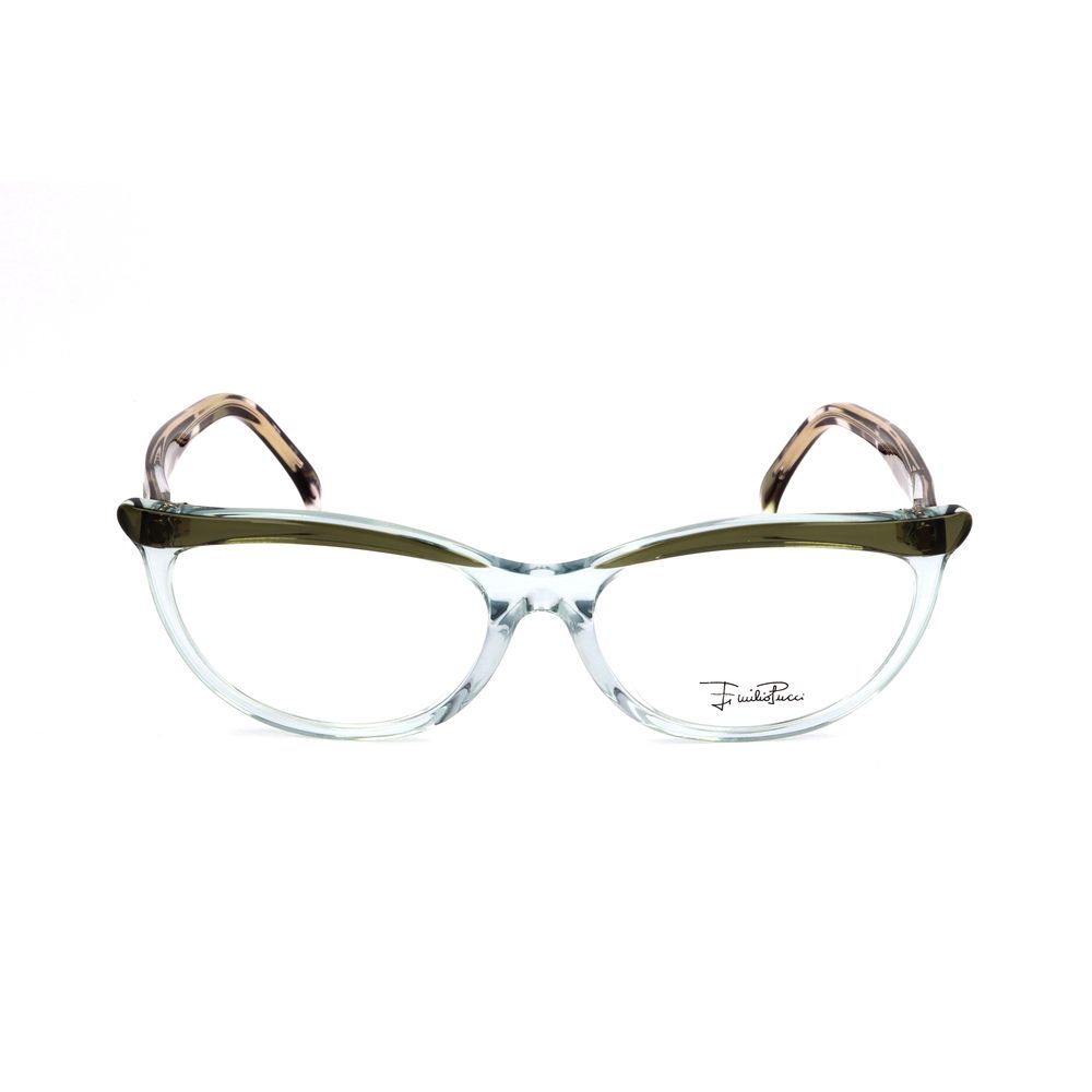 Emilio Pucci Green Plastic Glasses (Frames)