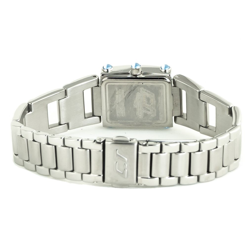 Chronotech Silver Stainless Steel Bracelet Watch