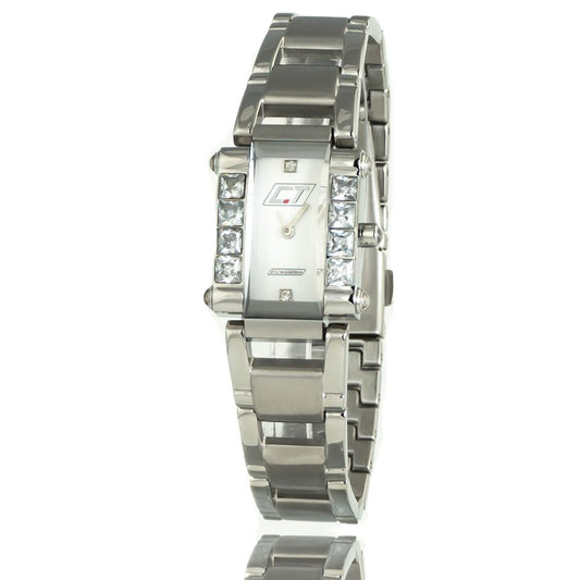 Chronotech Silver Stainless Steel Dress Watch