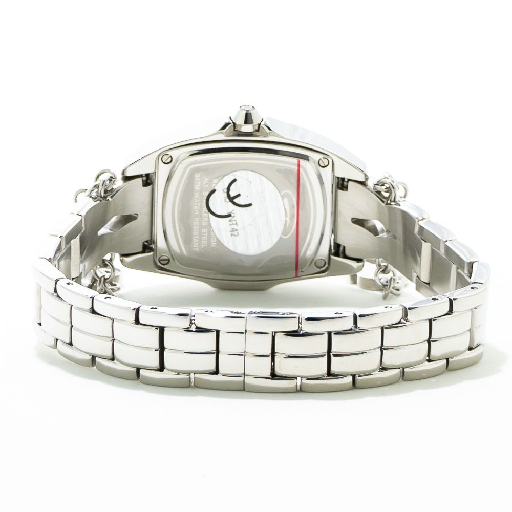 Chronotech Silver Stainless Steel Bracelet Watch