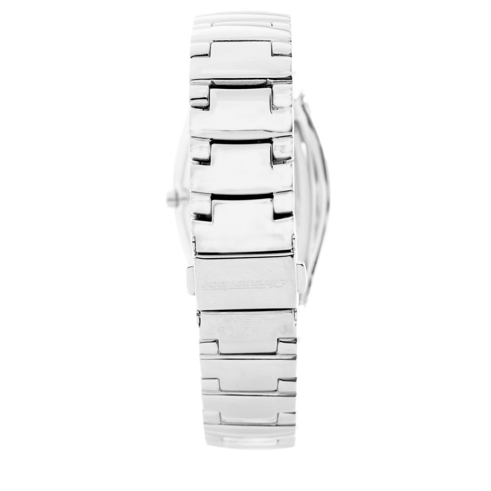 Chronotech Silver Stainless Steel Dress Watch