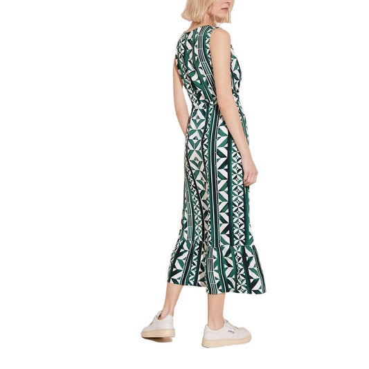 Street One Green Viscose Dress