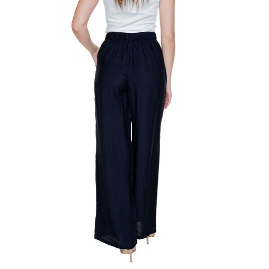 Vero Moda Black Viscose Jeans & Pant