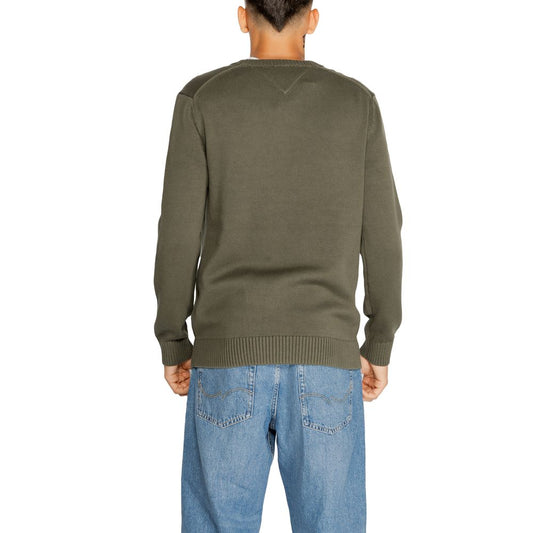 Tommy Hilfiger Jeans Green Organic Cotton Sweater