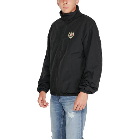 Tommy Hilfiger Jeans Black Recycled Polyester Jacket