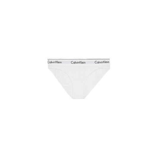 Calvin Klein Underwear White Cotton Pantie