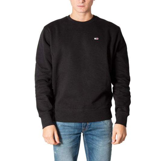 Tommy Hilfiger Jeans Black Cotton Sweater