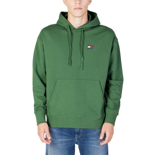 Tommy Hilfiger Jeans Green Cotton Sweater