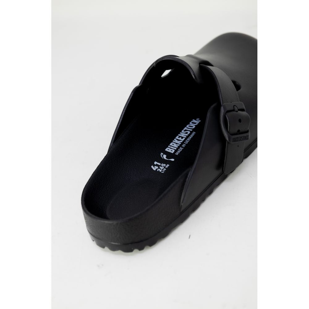 Birkenstock Black Plastic Slippers - Qutton