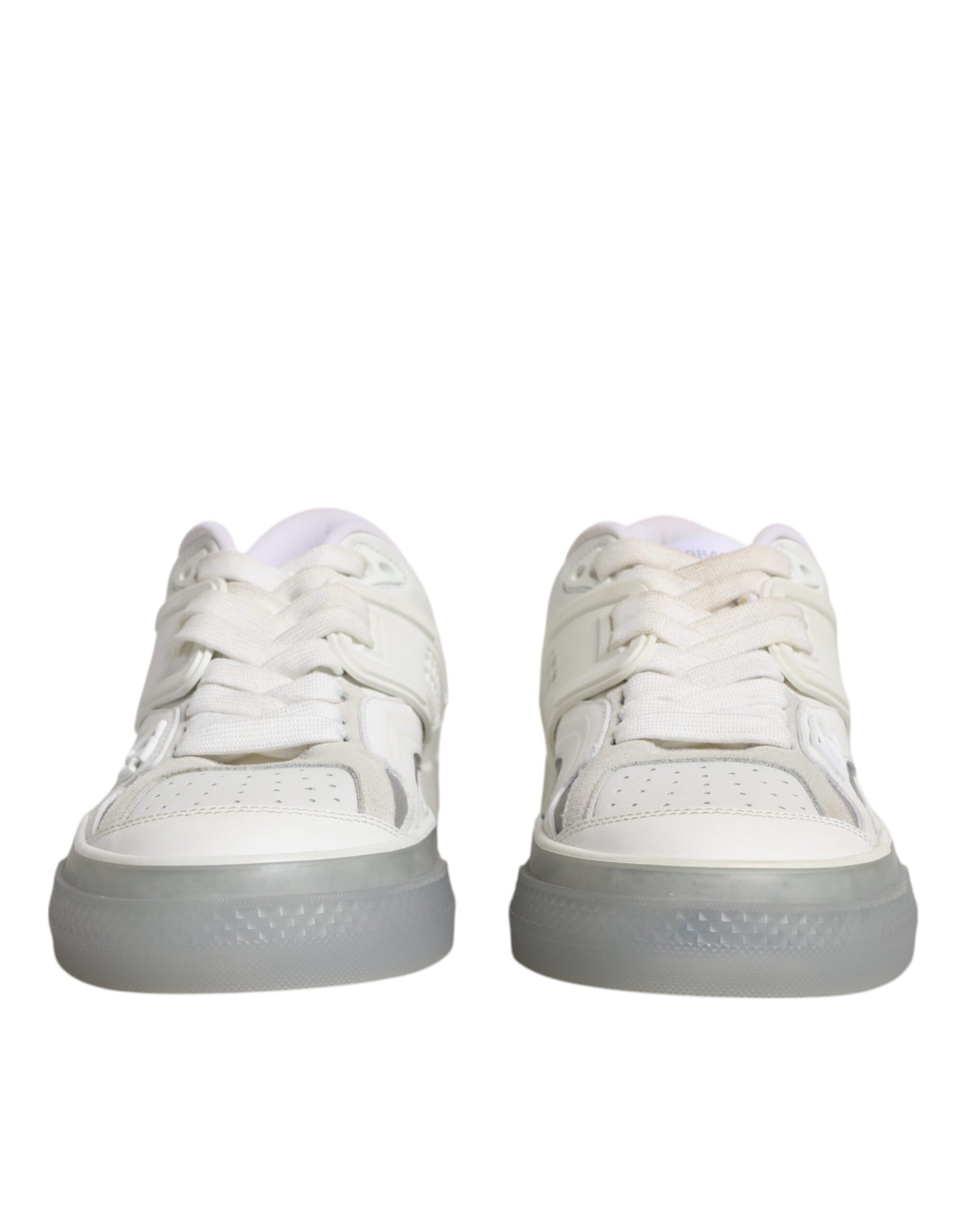 Dolce & Gabbana White DG Logo CUSTOM 2.Zero Sneakers Shoes - Qutton