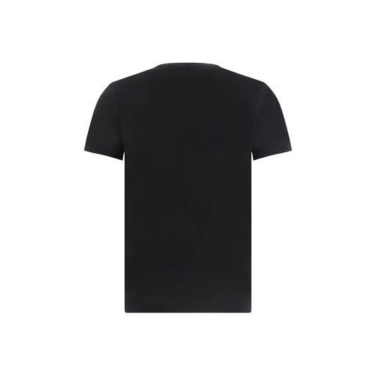 Dolce & Gabbana Black Cotton T-Shirt