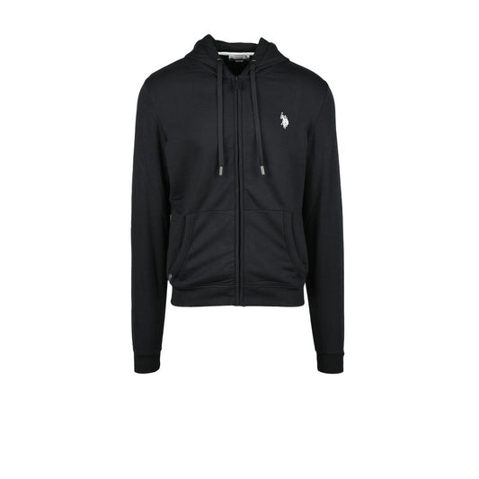 U.S. POLO ASSN. Black Cotton Sweater