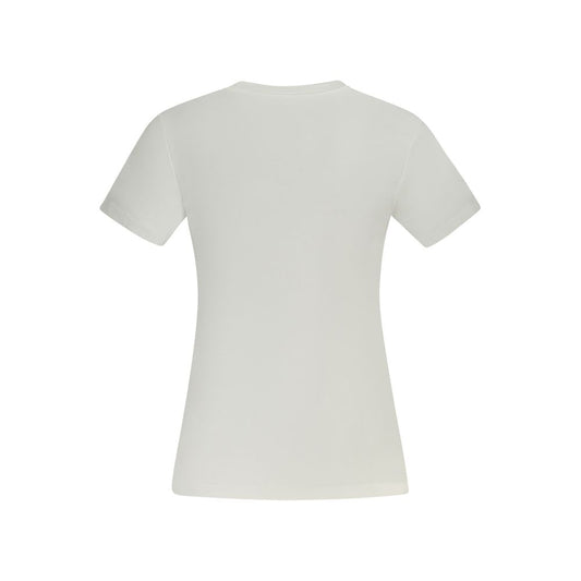 Calvin Klein White Cotton Tops & T-Shirt