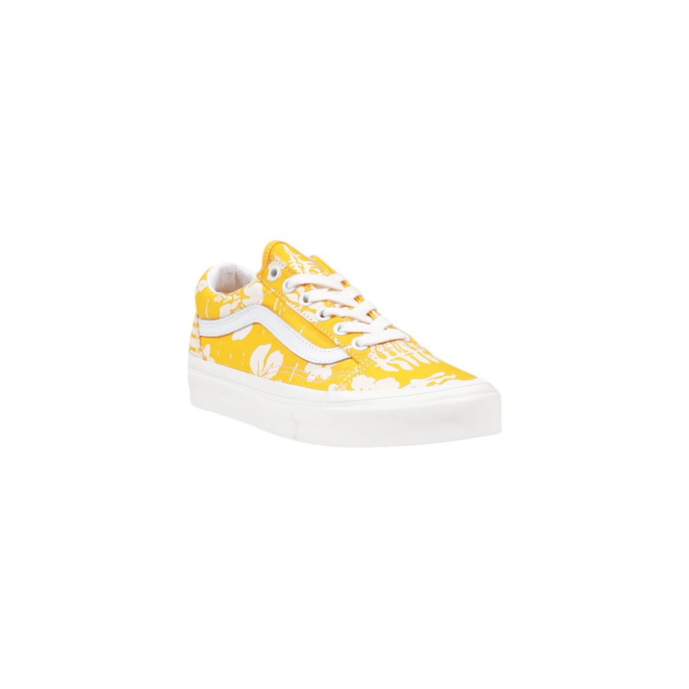 Vans Yellow Fabric Low Top Sneakers