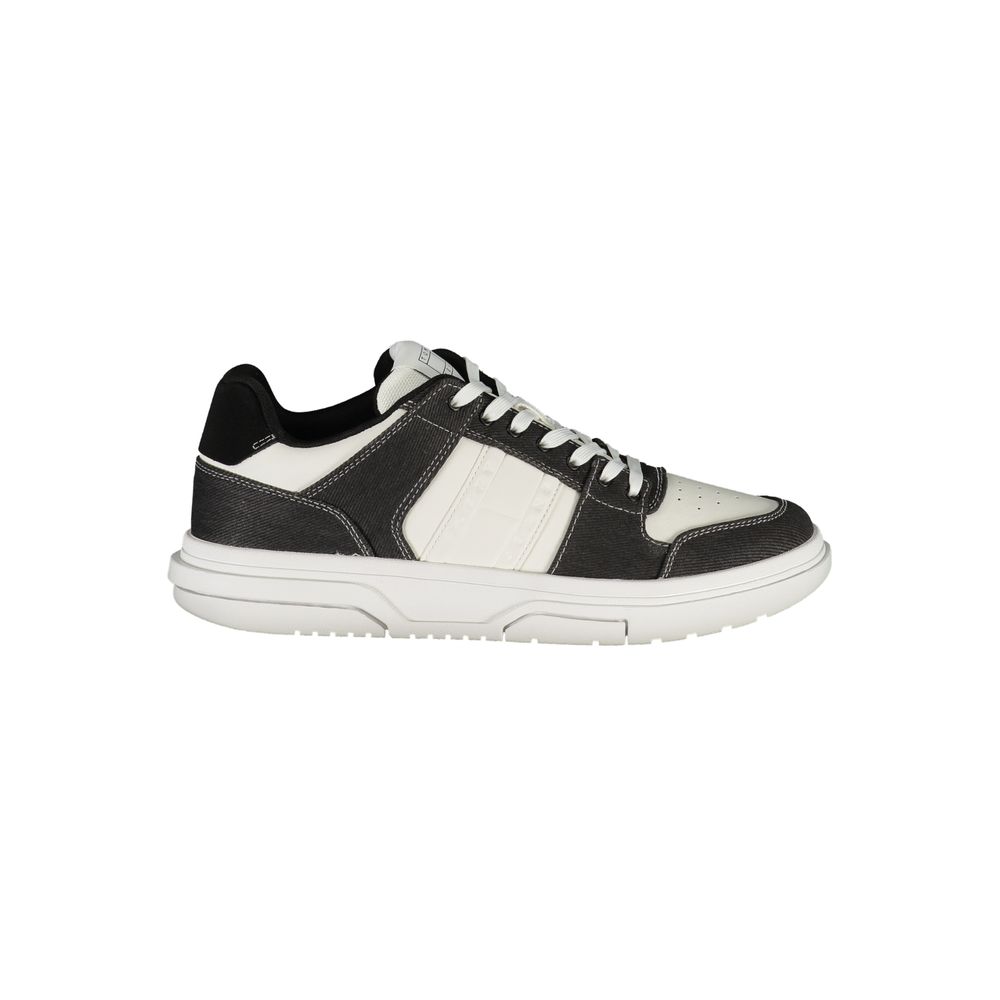 Tommy Hilfiger Black Polyester Sneaker