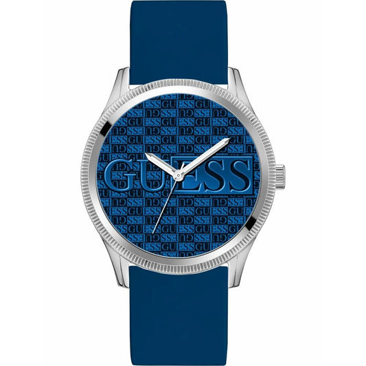 Guess Blue Synthetic Dress Watch