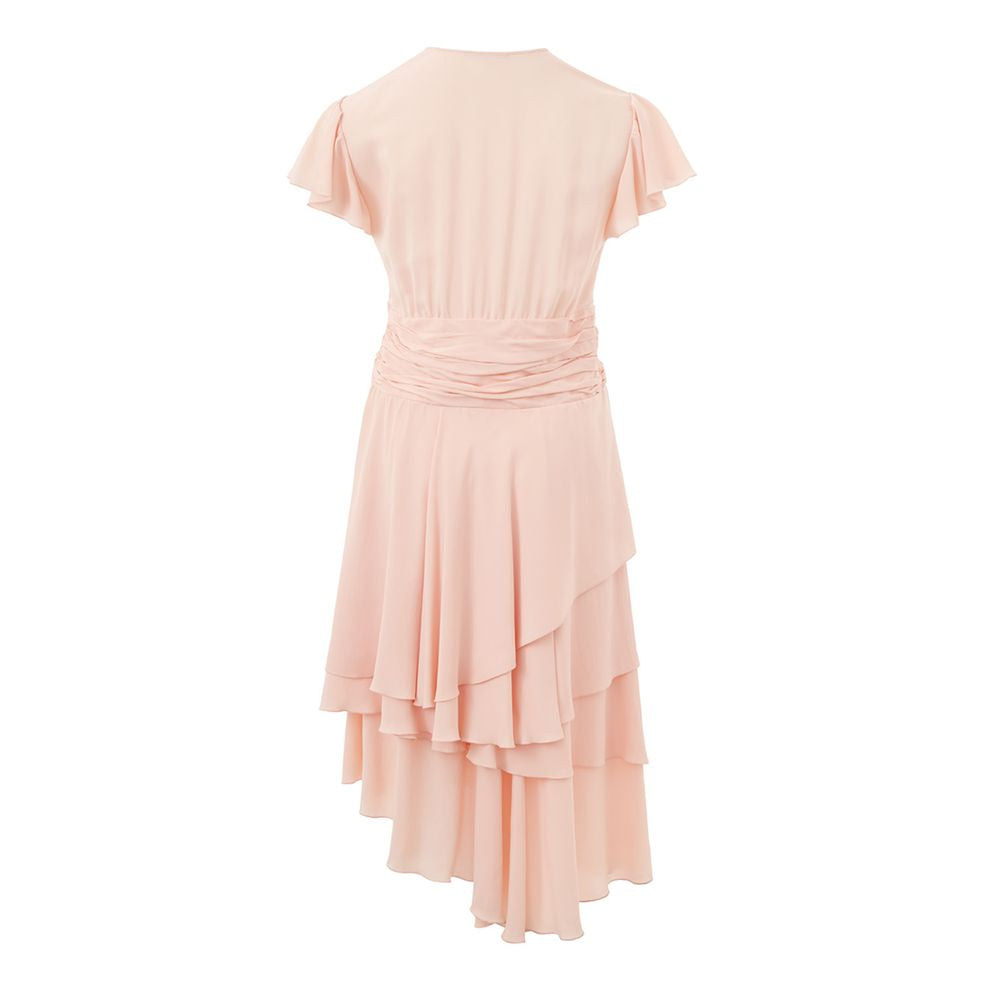 Lardini Pink Acetate Casual Dress