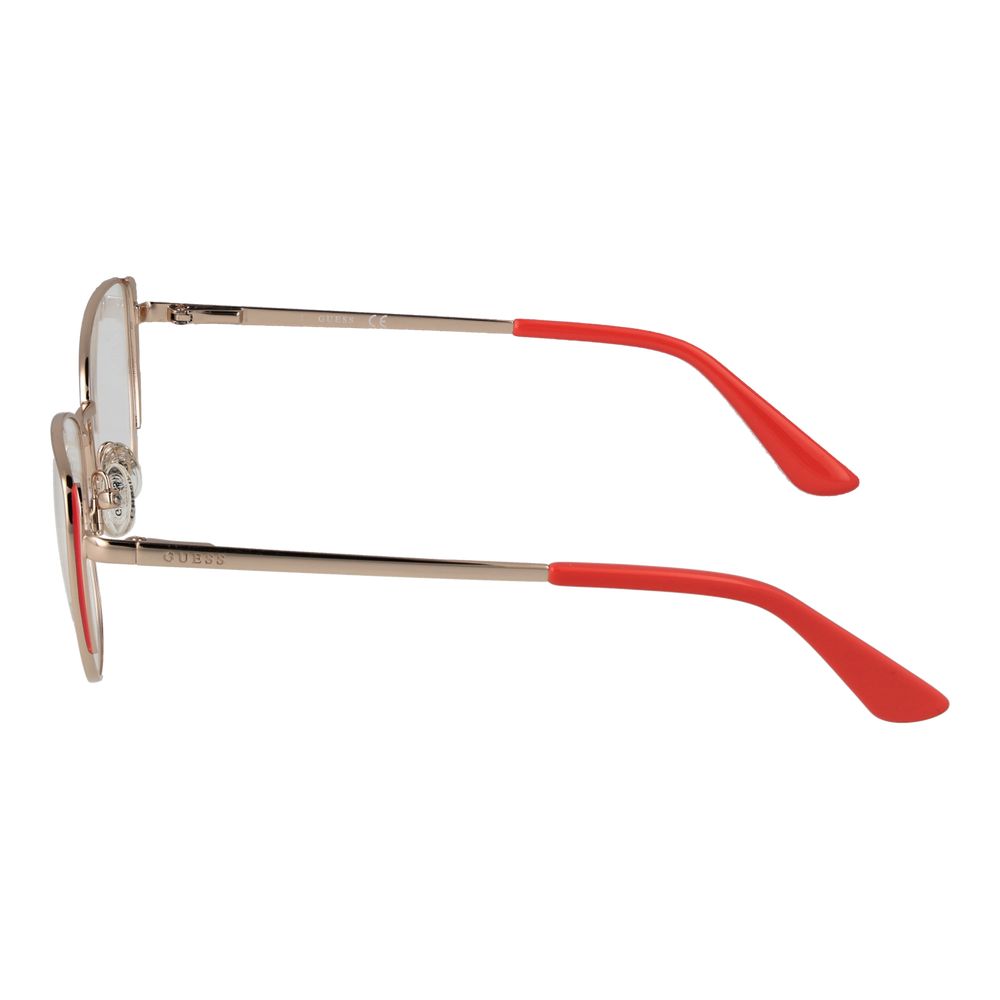 Guess Orange Metal Glasses (Frames) - Qutton
