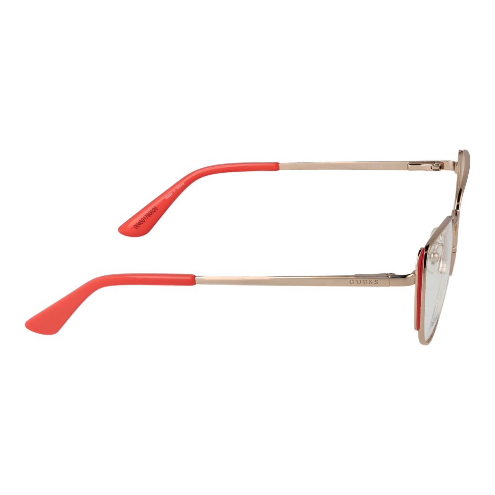 Guess Orange Metal Glasses (Frames) - Qutton