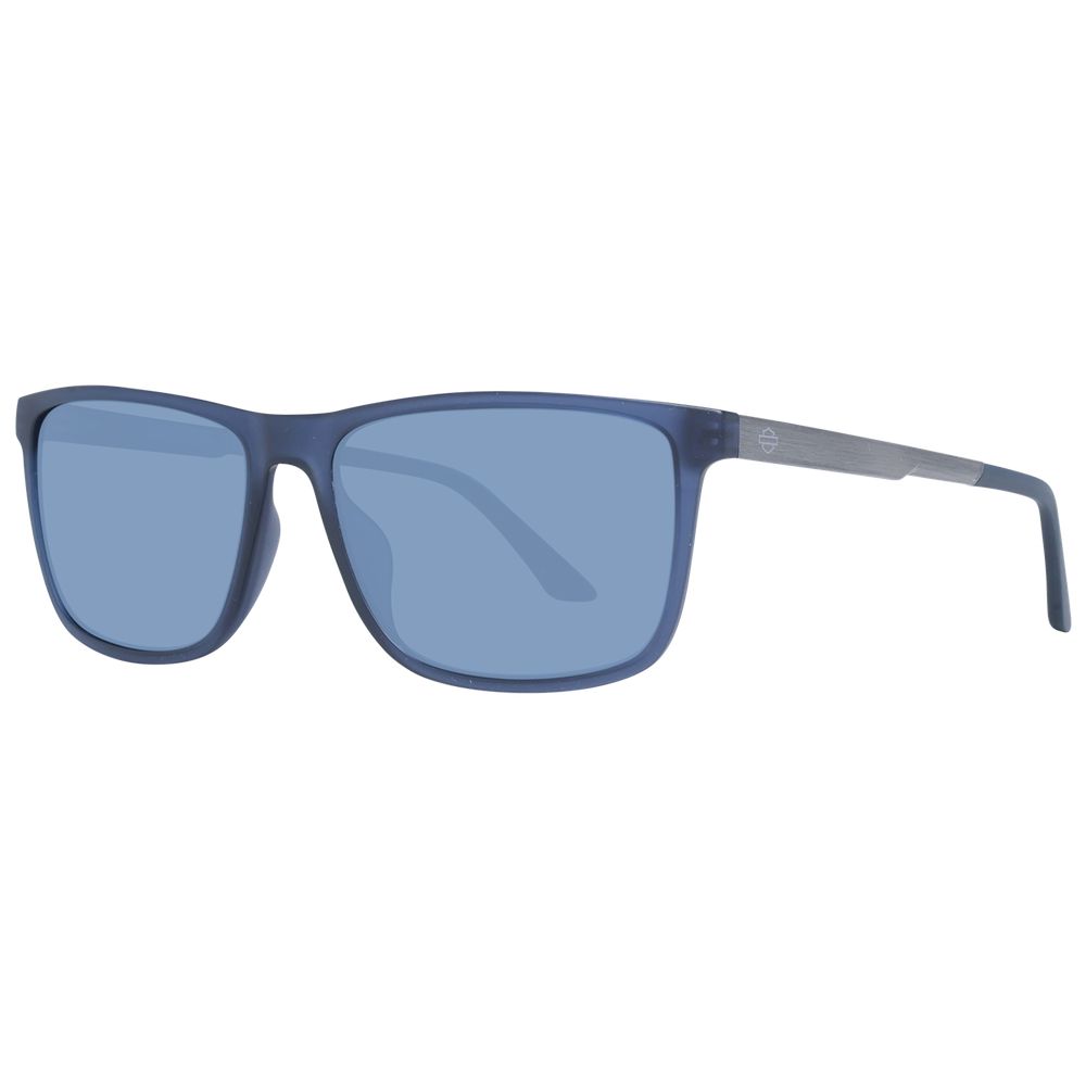 Harley-Davidson Blue Plastic Sunglasses - Qutton