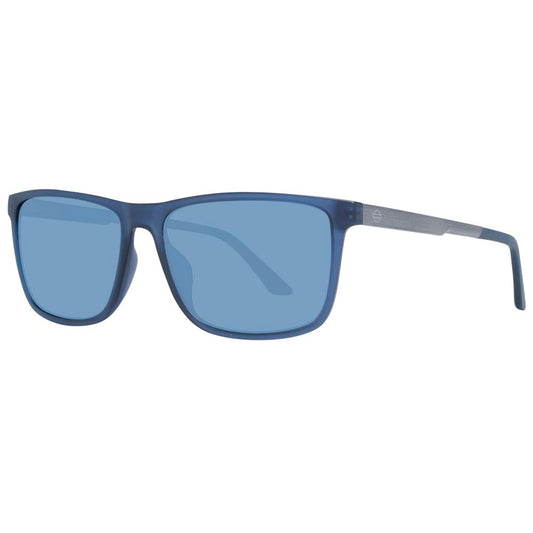 Harley-Davidson Blue Plastic Sunglasses - Qutton