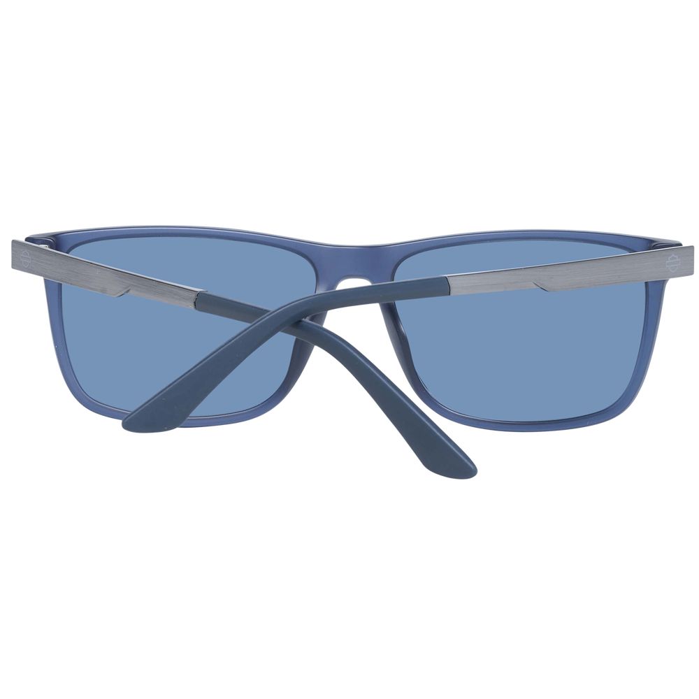 Harley-Davidson Blue Plastic Sunglasses - Qutton