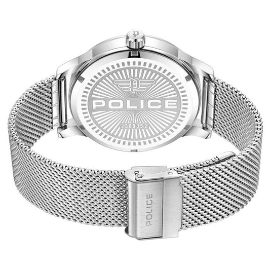 Police Gray Stainless Steel Dress Watch