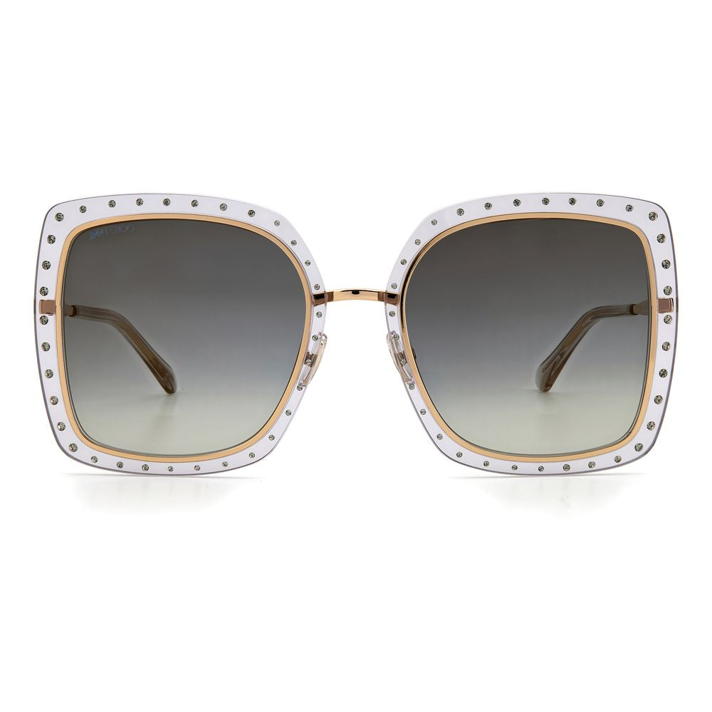 Jimmy Choo Gold Metal Sunglasses