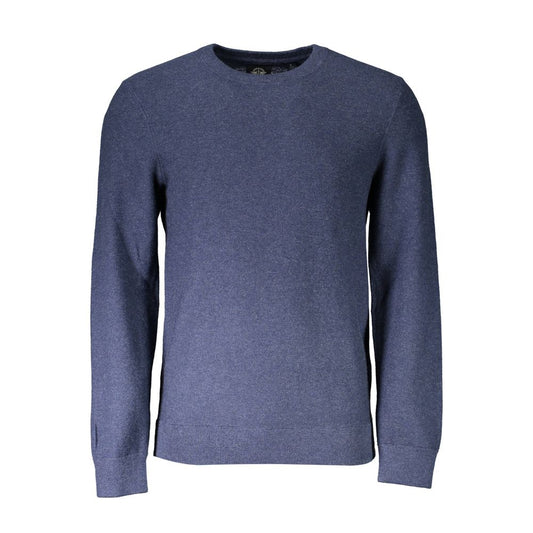 Dockers Blue Cotton Mens Sweater