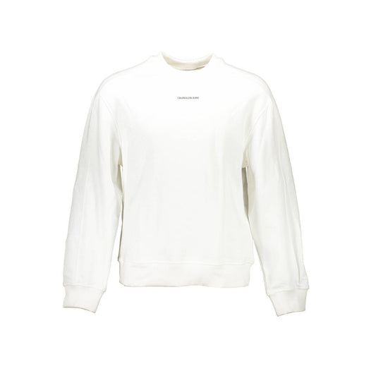 Calvin Klein White Cotton Men Sweater - Qutton