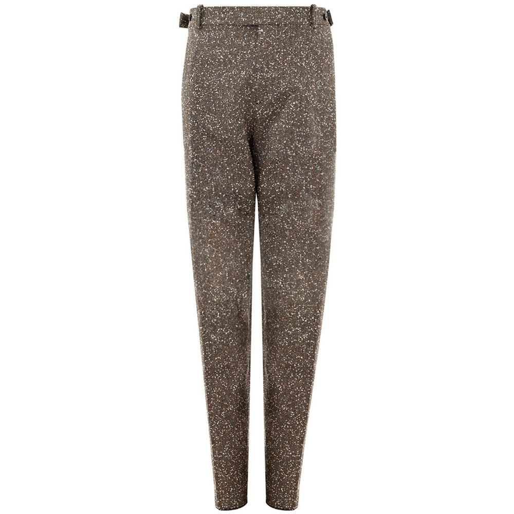 Bottega Veneta Multicolor Viscose Casual Pants