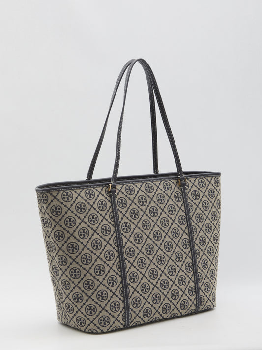 T Monogram Zip Tote bag