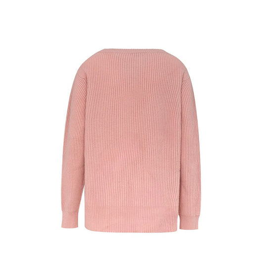 Malo Pink Cashmere Sweatshirt