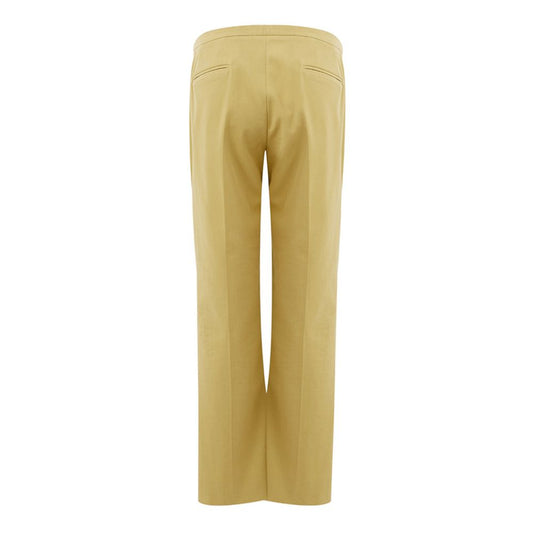 Lardini Gold Cotton Casual Pants