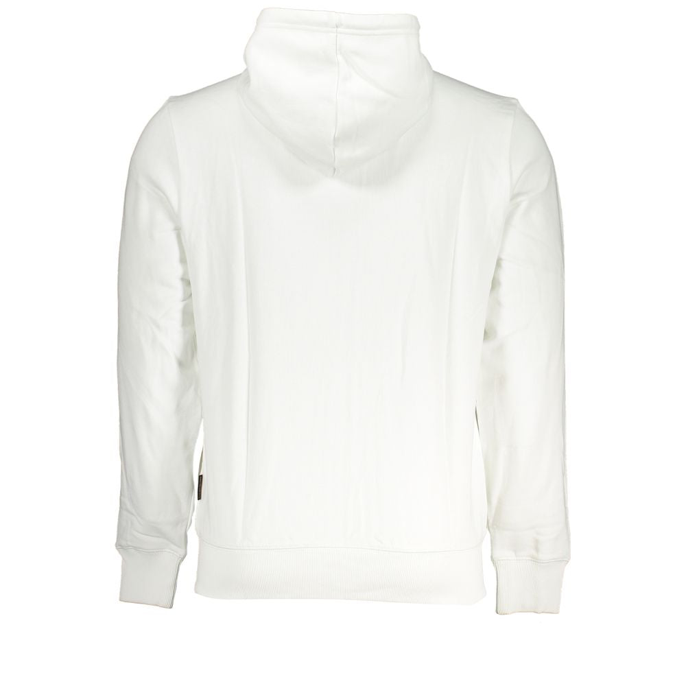 Napapijri White Cotton Men Sweater