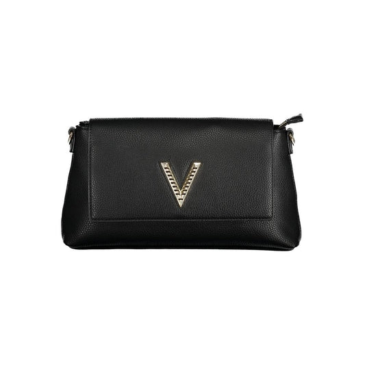 Mario Valentino Nero Polyurethane Woman Shoulder Bag