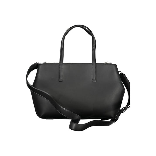 Calvin Klein Black Polyester Women Handbag