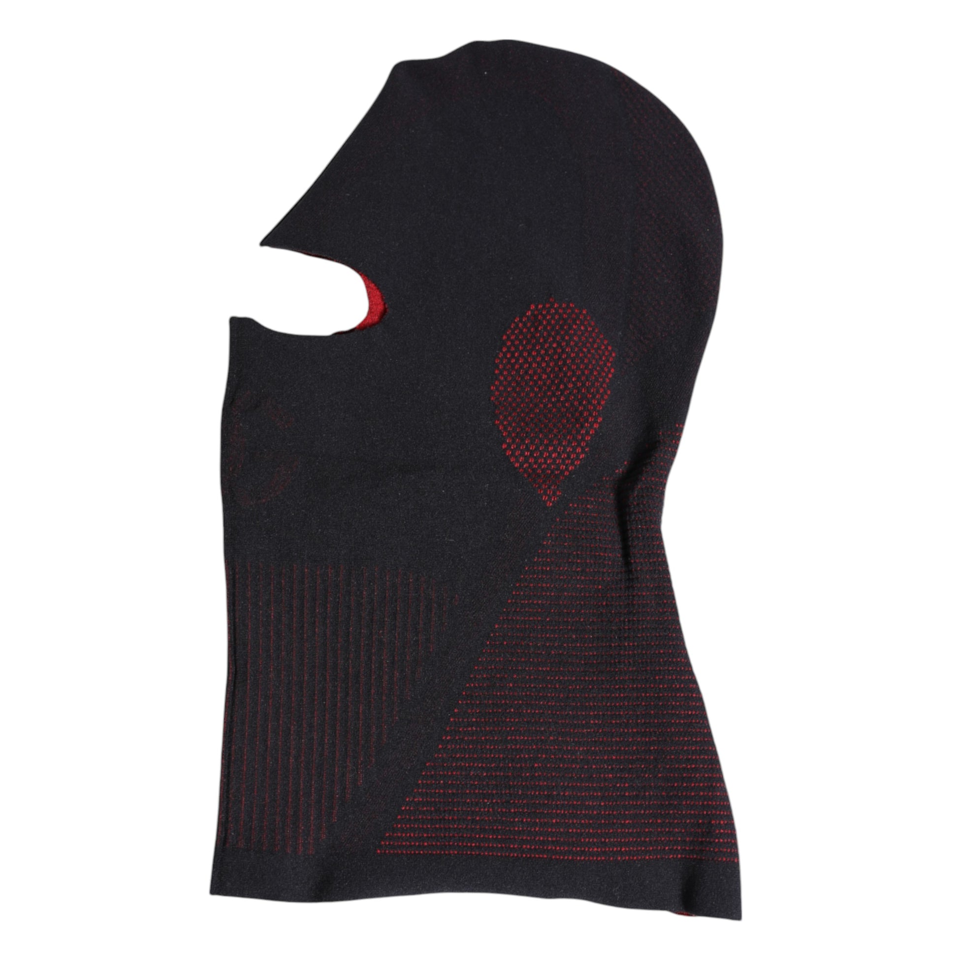 Dolce & Gabbana Black Cotton Knitted Ski Mask Balaclava Hat