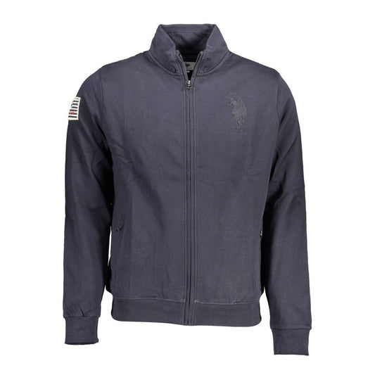 U.S. POLO ASSN. Blue Cotton Men Sweatshirt