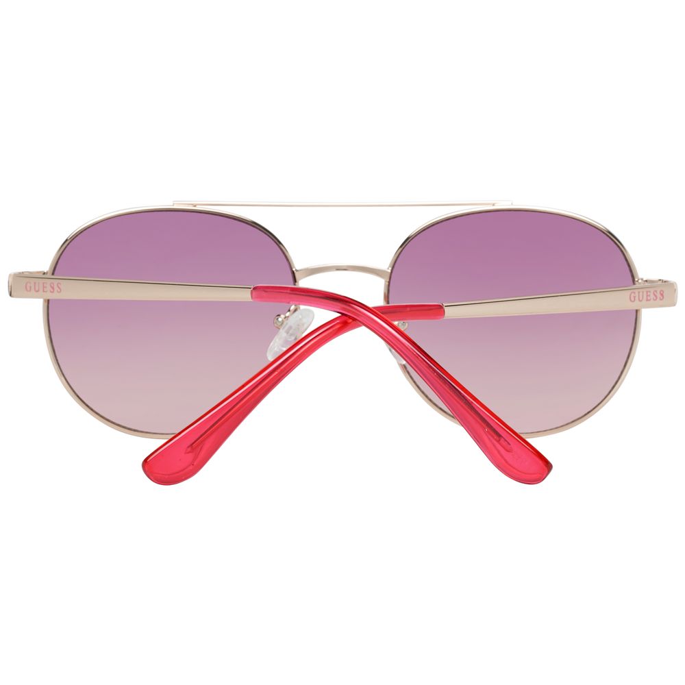 Guess Pink Metal Sunglasses - Qutton