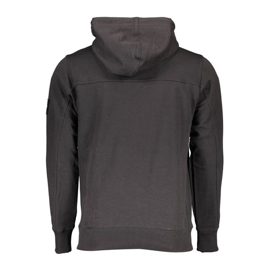 Calvin Klein Black Cotton Men Sweatshirt