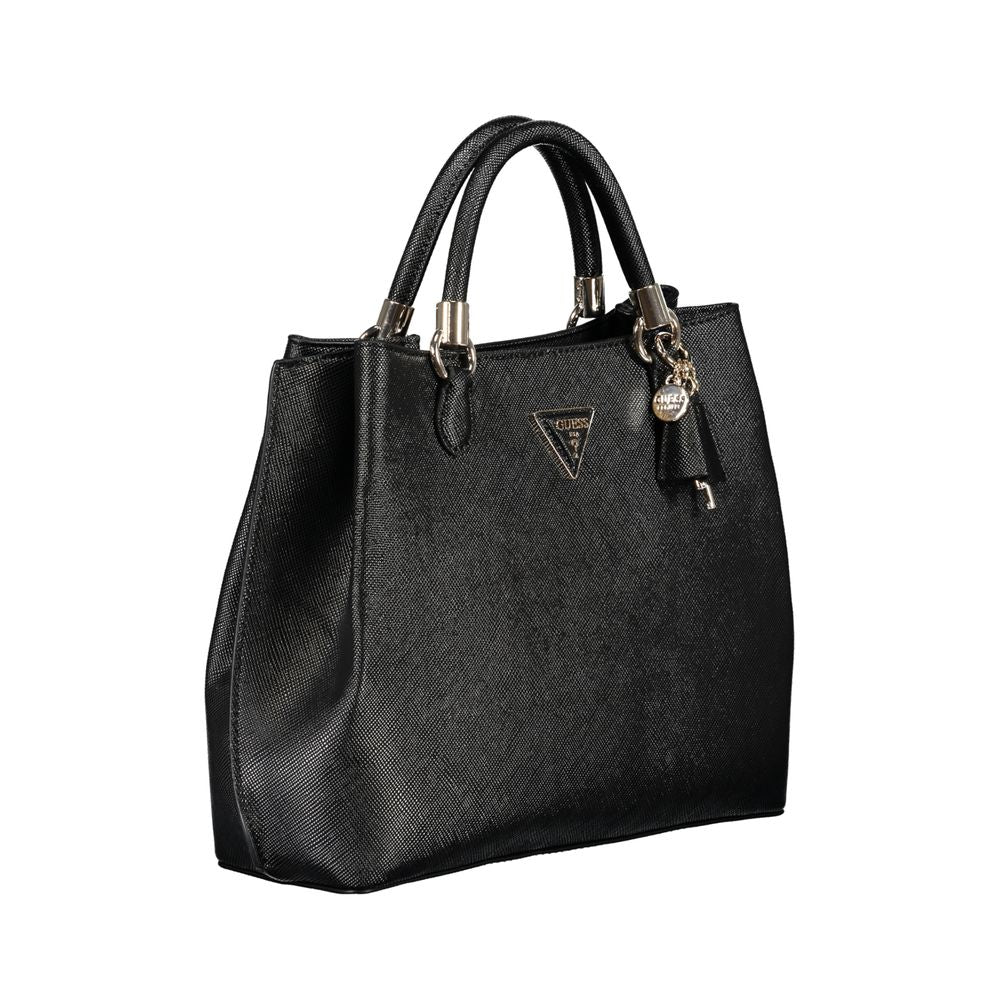 Guess Jeans Black Polyurethane Women Handbag