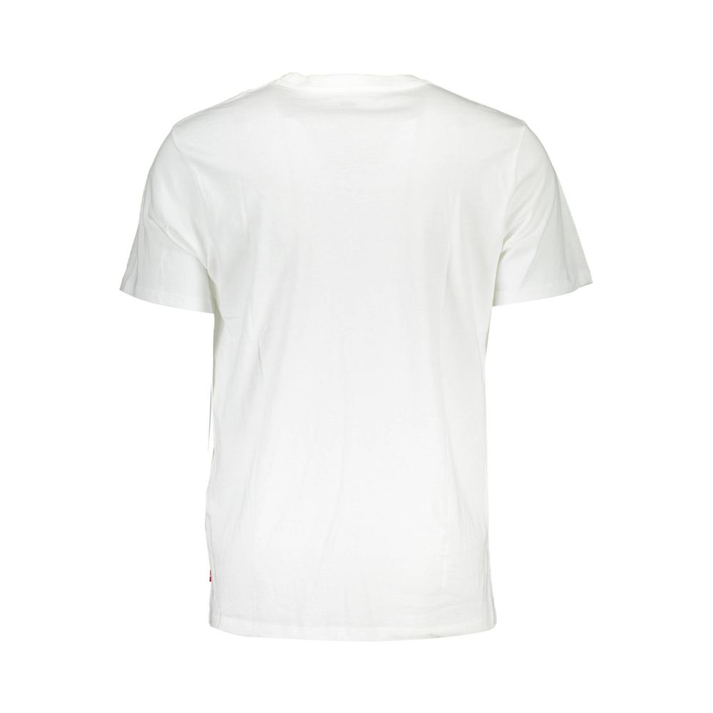 Levi's White Cotton Men's T-Shirt