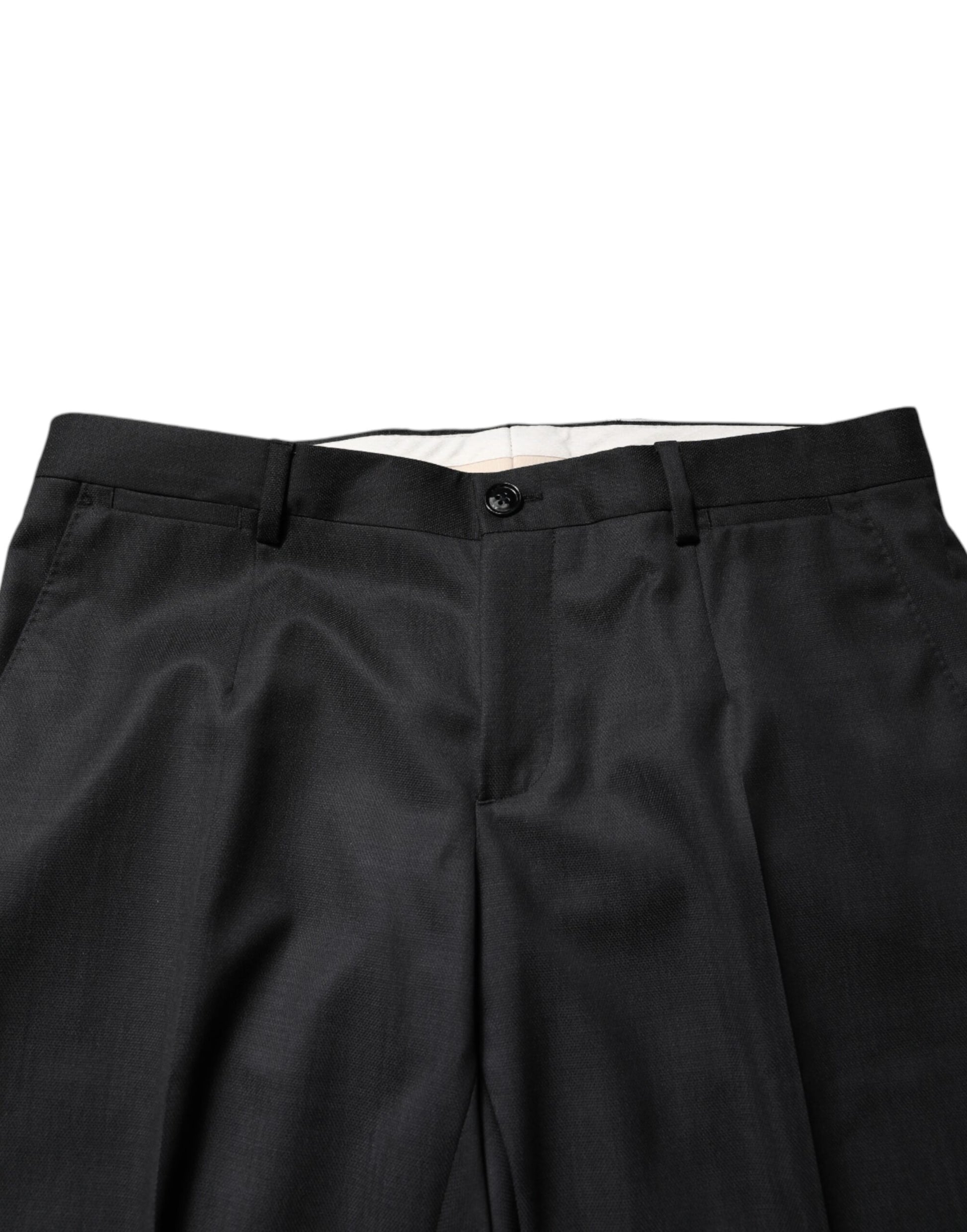 Dolce & Gabbana Dark Gray MARTINI 2 Pc Single Breasted Suit