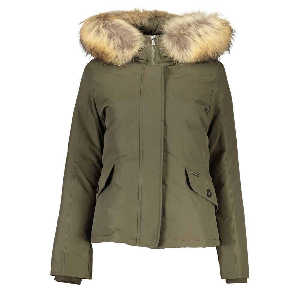 Woolrich Verde Cotton Women Jacket