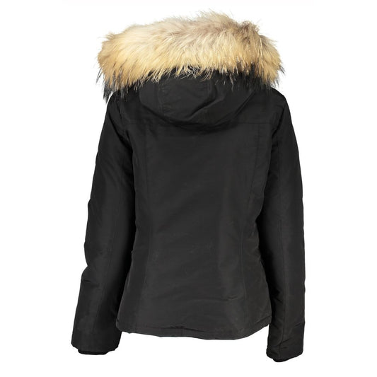 Woolrich Black Cotton Women's Jacket