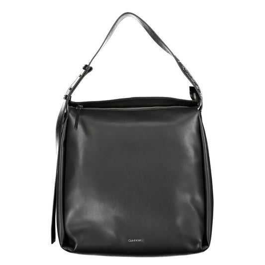 Calvin Klein Black Polyester Women Handbag