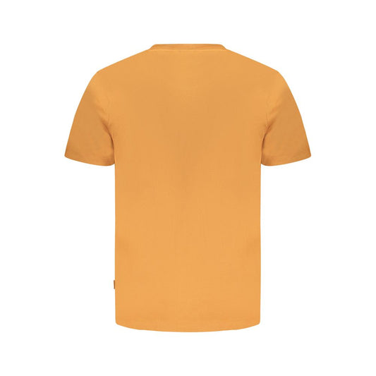 Pepe Jeans Arancione Cotton Men T-Shirt